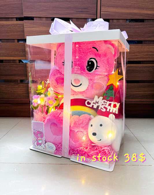 Xmas | Pink care bear mix set