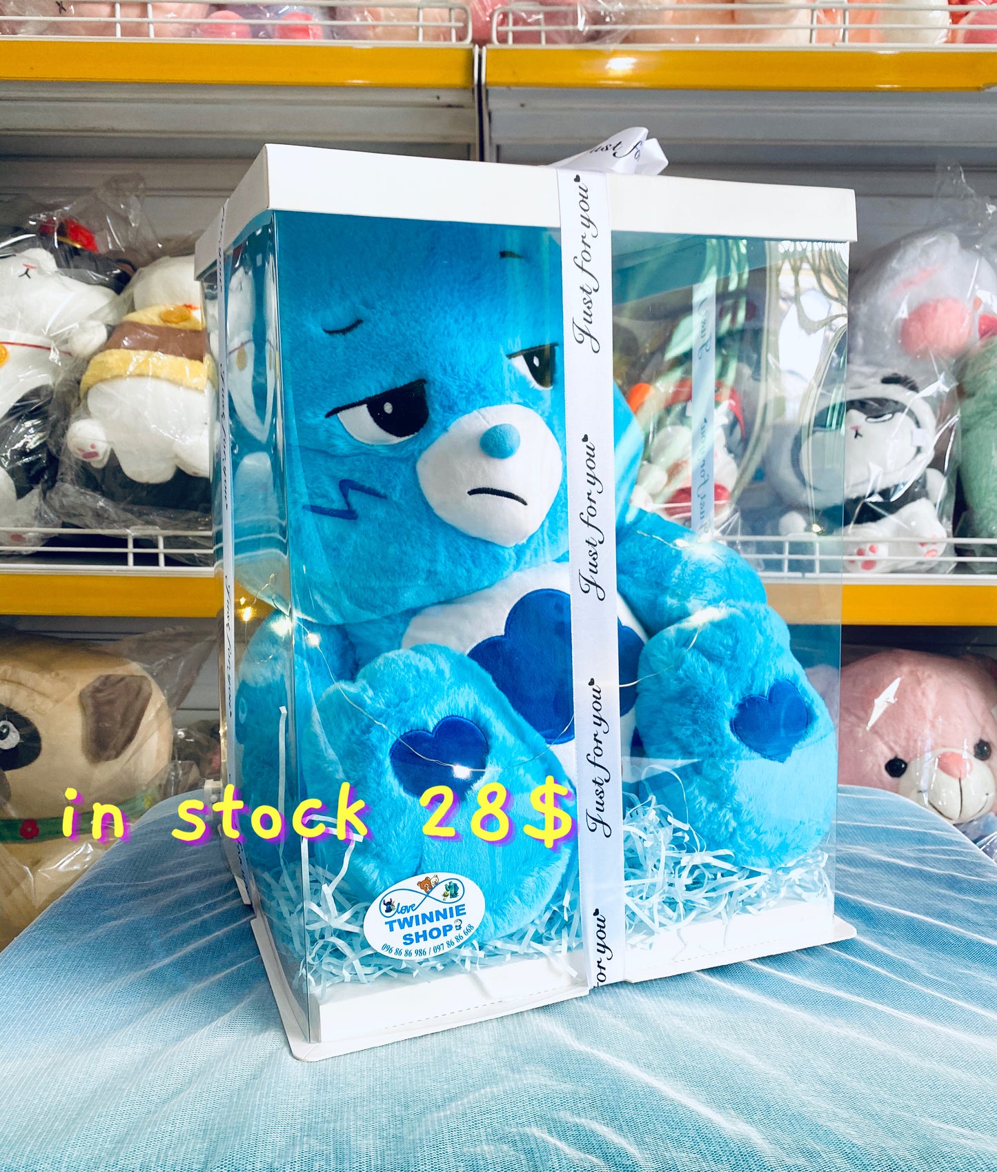 BB | Blue grumpy care bear
