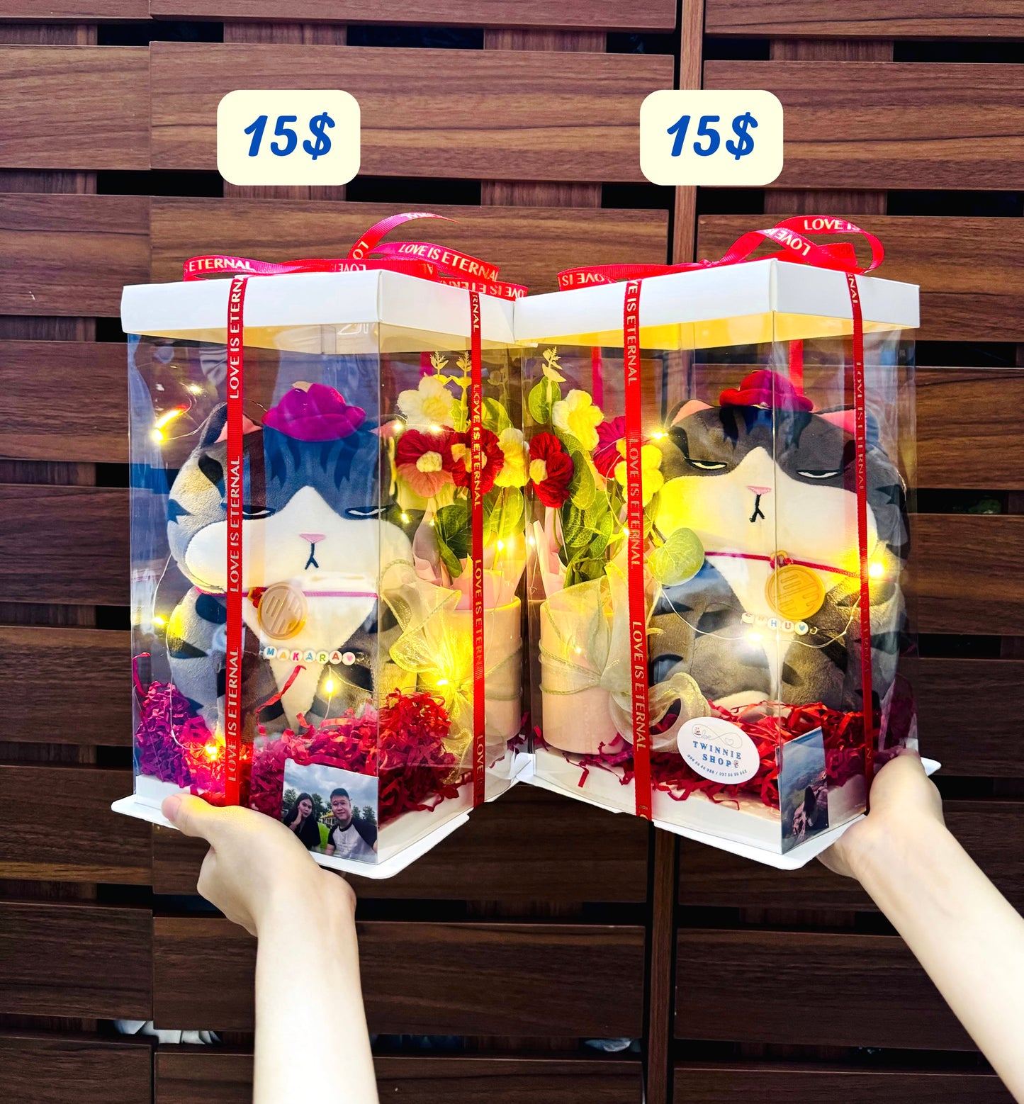 SRBFW | Moody cat flower gift box
