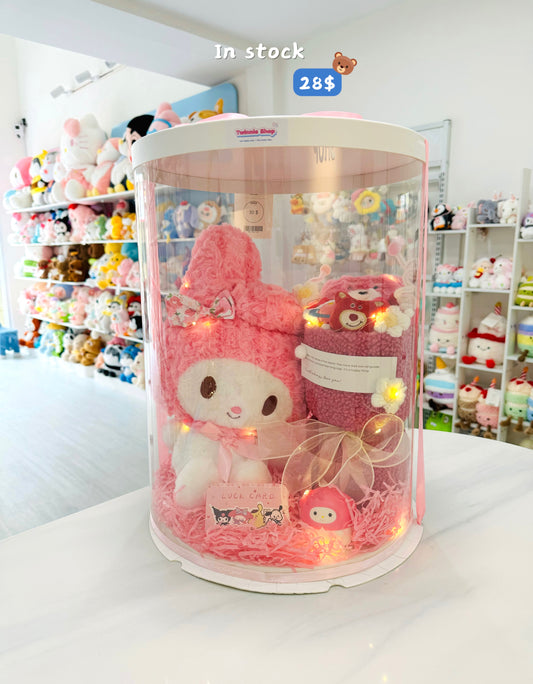 FWB | Melody flower pink set