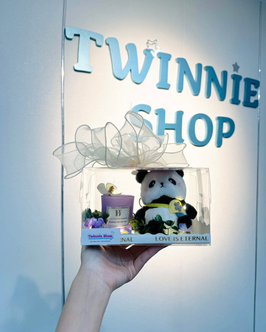 CD | Panda candle set