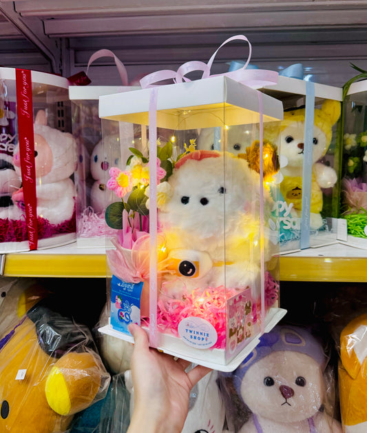 SRBFW | Camera dog flower set