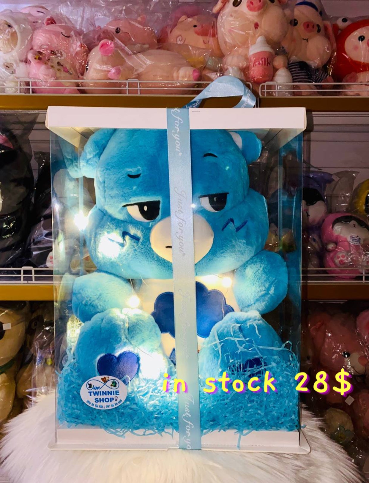 BB | Blue grumpy care bear