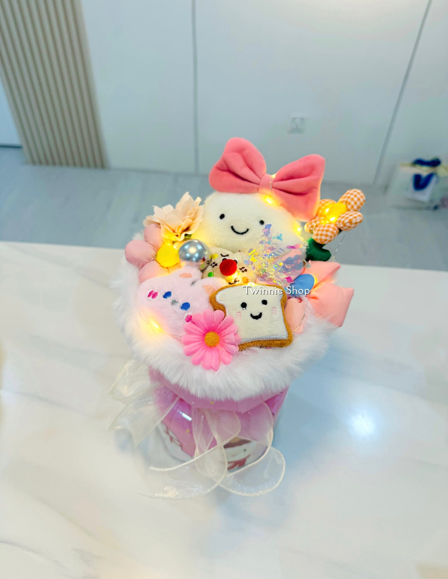 FW | Pink cloud flower bunch