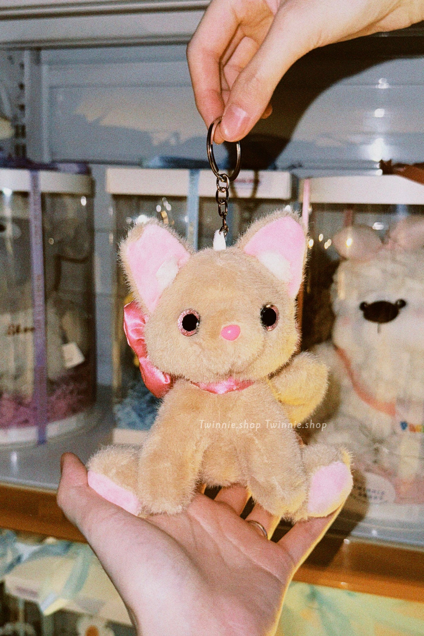KEY | Ribbon cat keychain