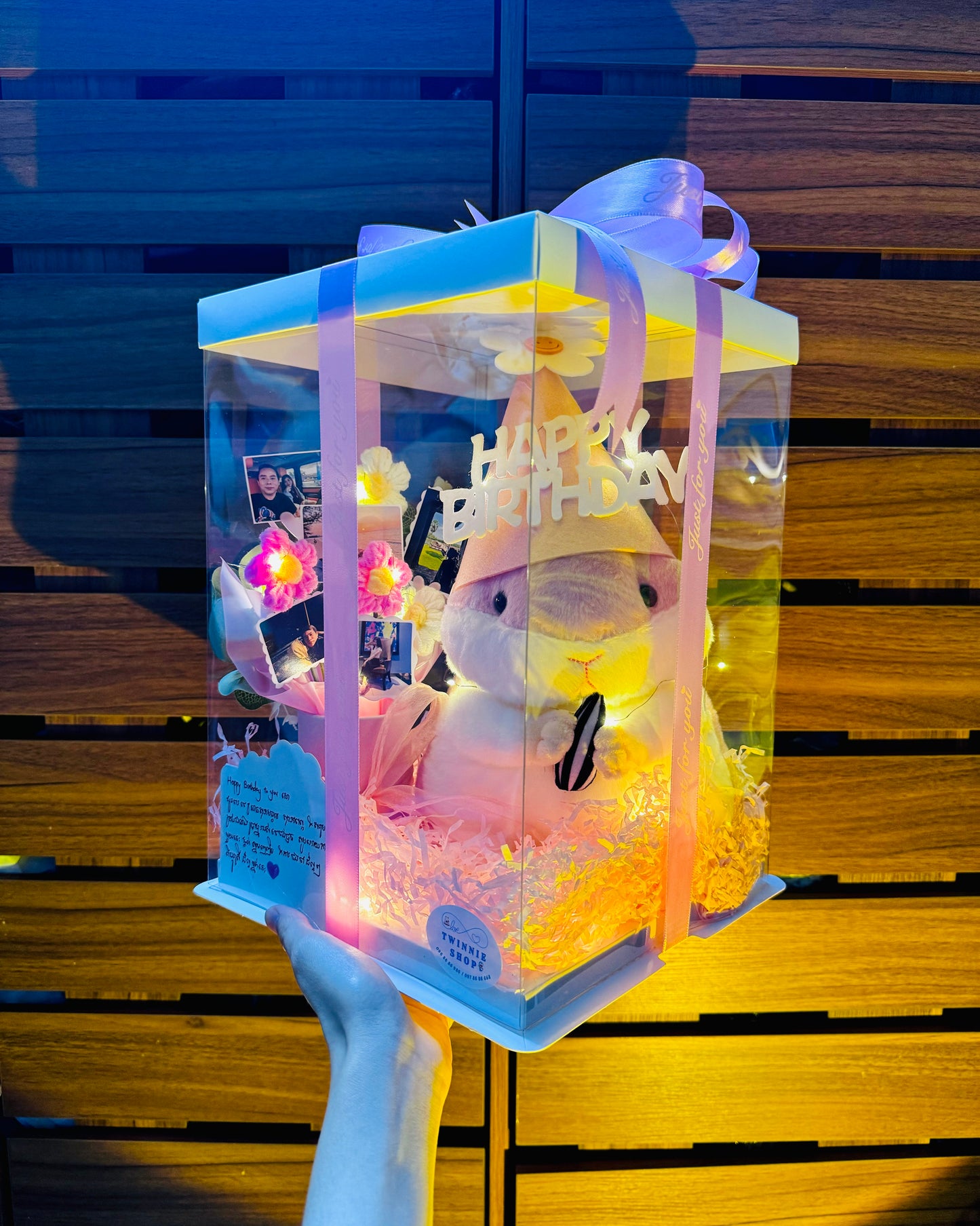 FWB | Teddy photo birthday box