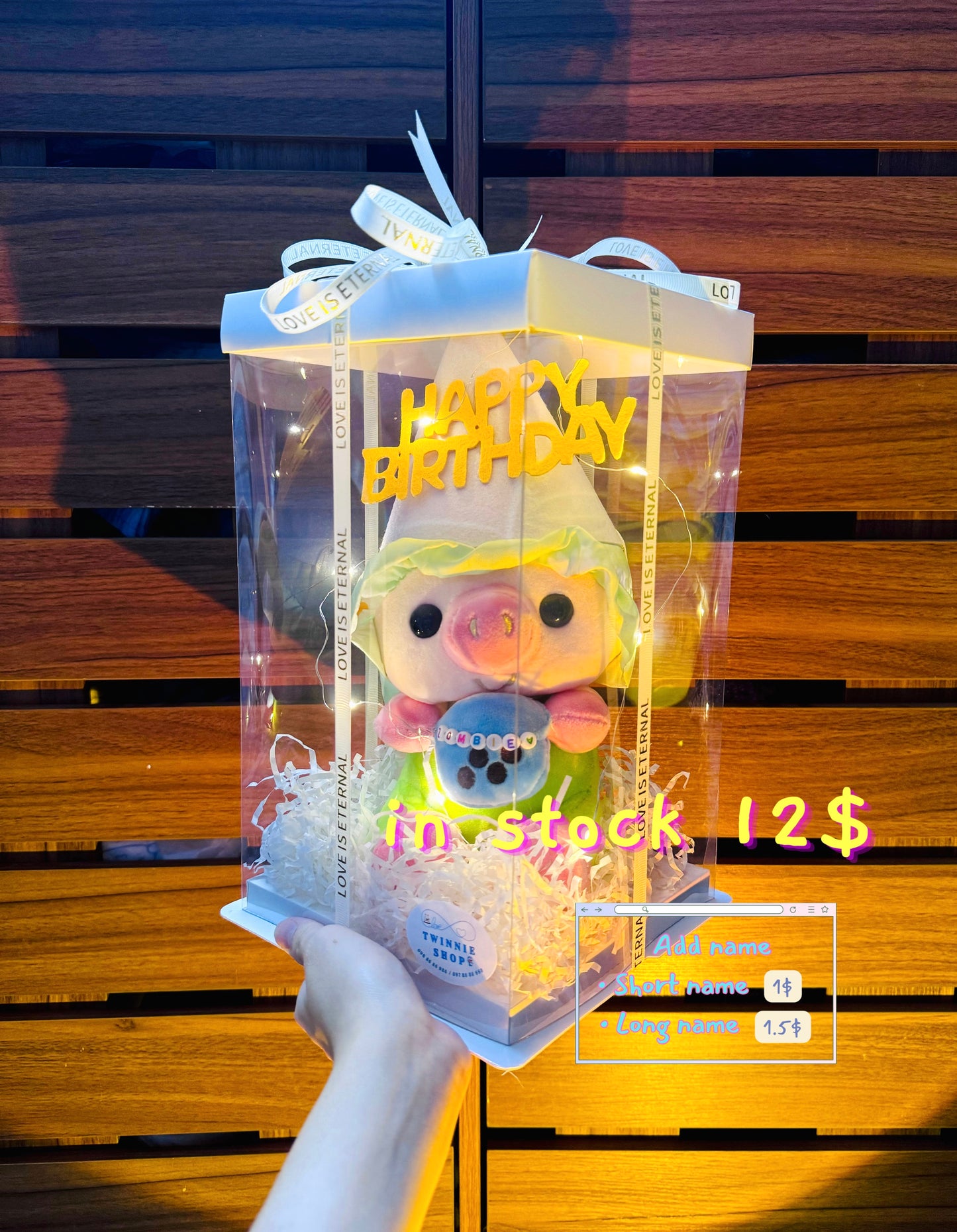 SRBBD | milk tea pig birthday ccp
