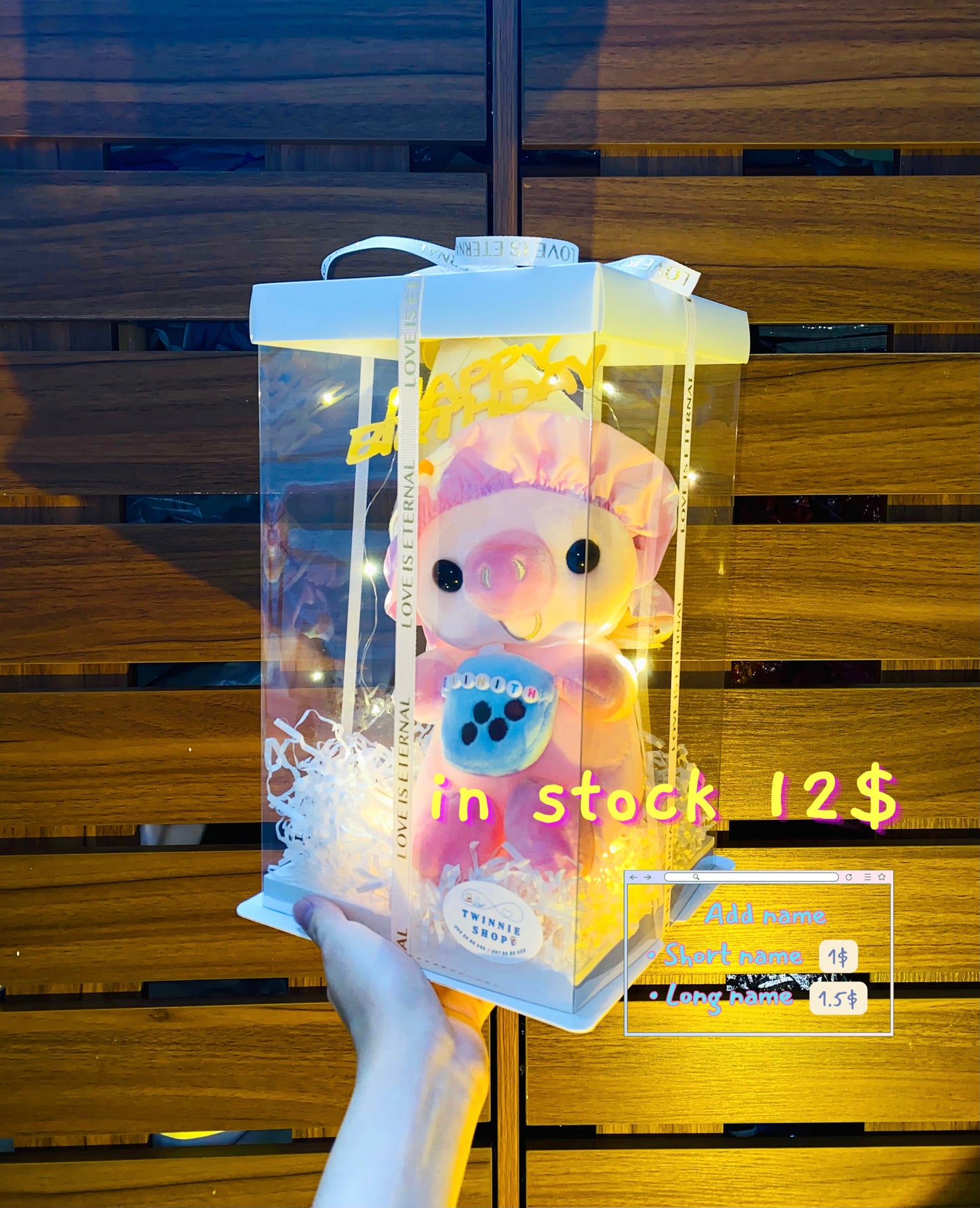 SRBBD | milk tea pig birthday ccp