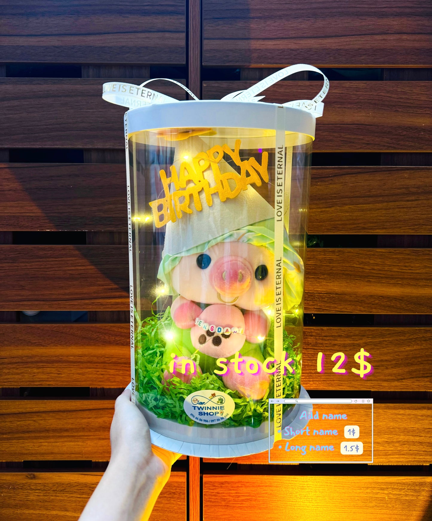 SRBBD | milk tea pig birthday ccp