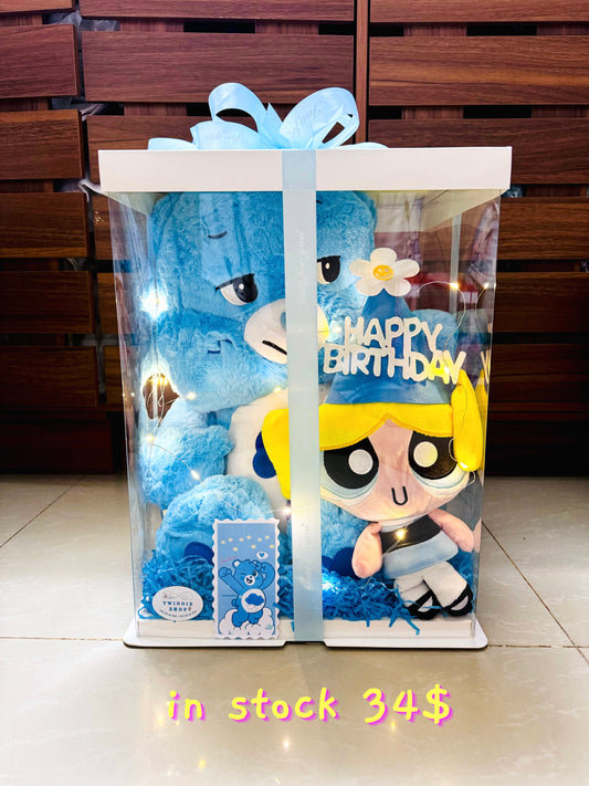 BB | Blue care bear mix big set