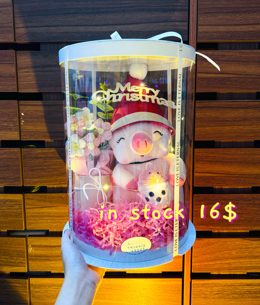 Xmas | Milk queen pig gift set