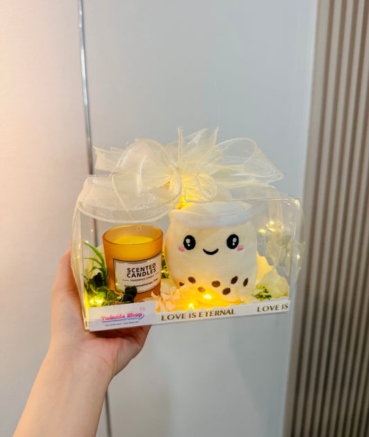 CD | Milk tea candle set