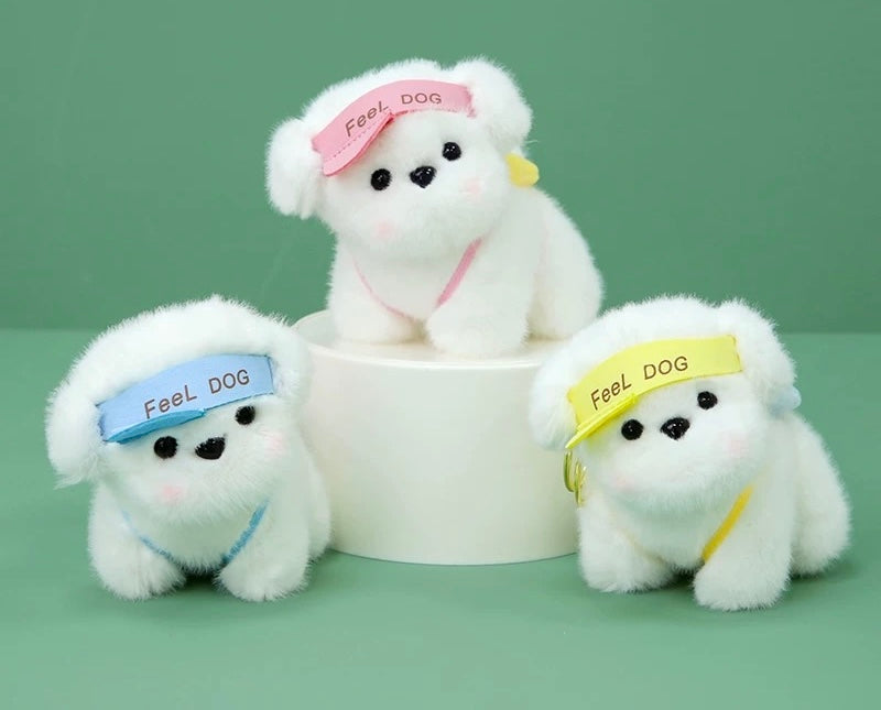 KEY | puppy hat keychain