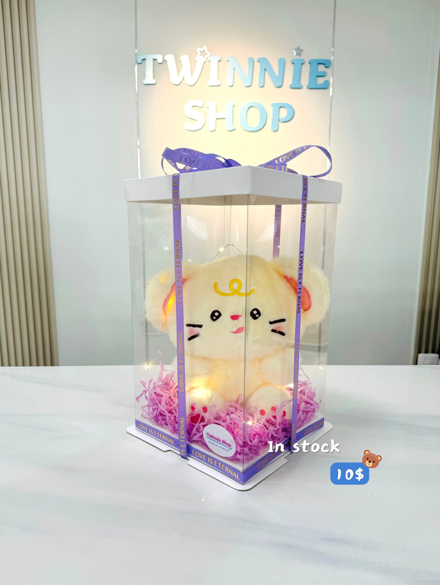 SRB10 | White mouse gift set