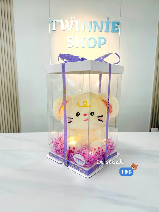 SRB10 | White mouse gift set