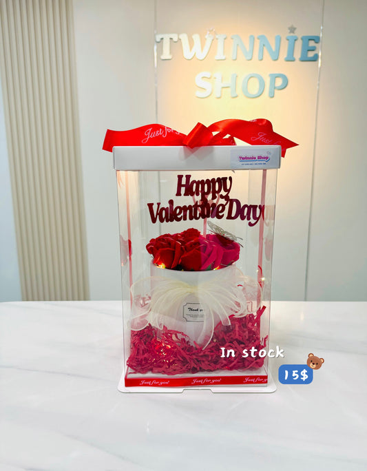 FWB | Rose bucket valentine set