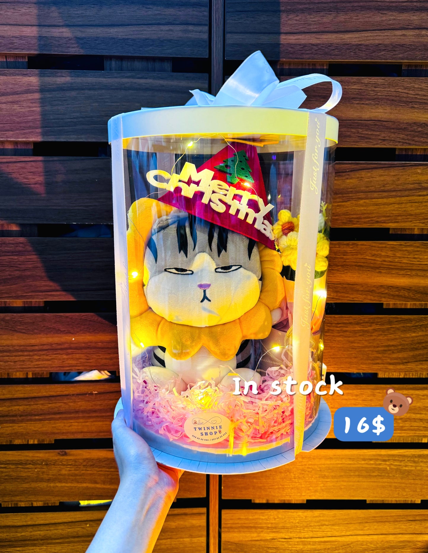 Xmas | Yellow cat gift set