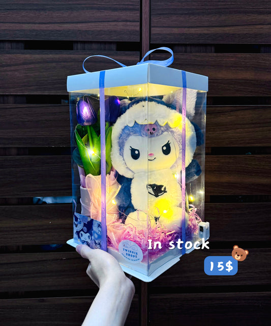 SRBFW | shark Kuromi flower box