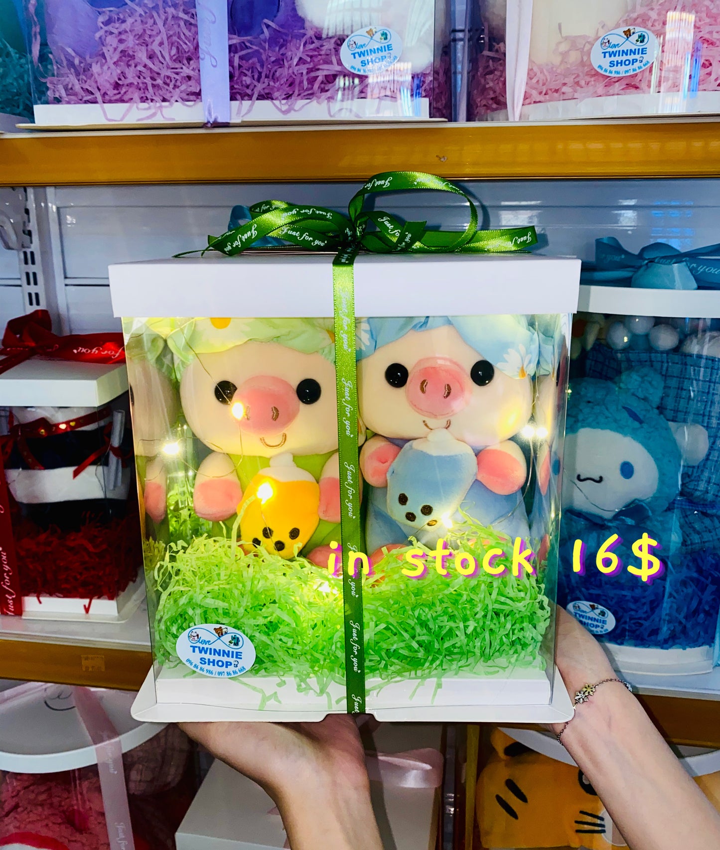 CPB | Milk tea piggy couple set