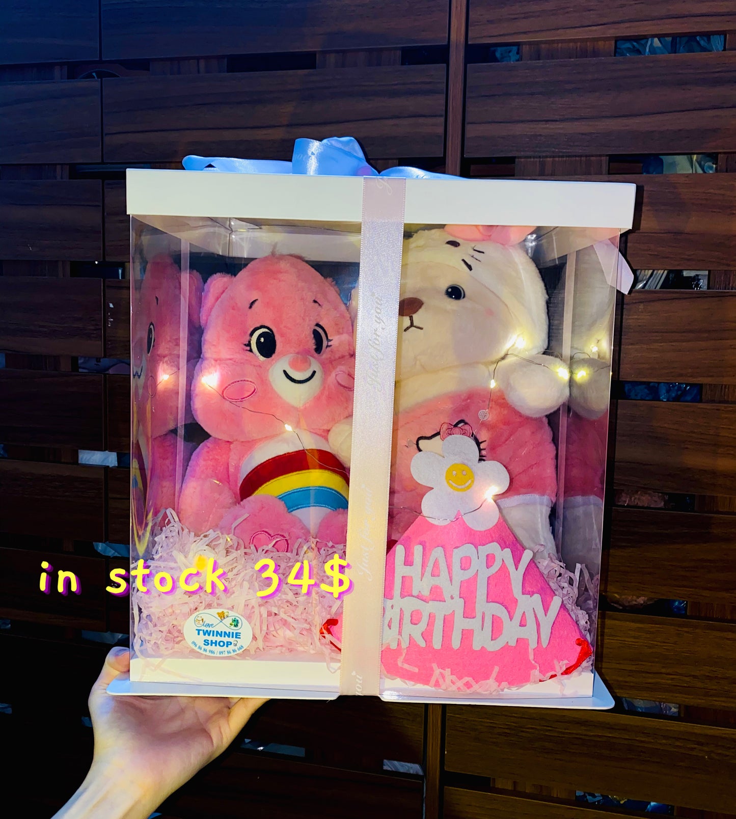 BB | Pink care bear mix set