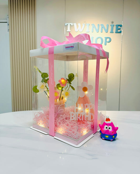 FWB | Pink birthday flower set