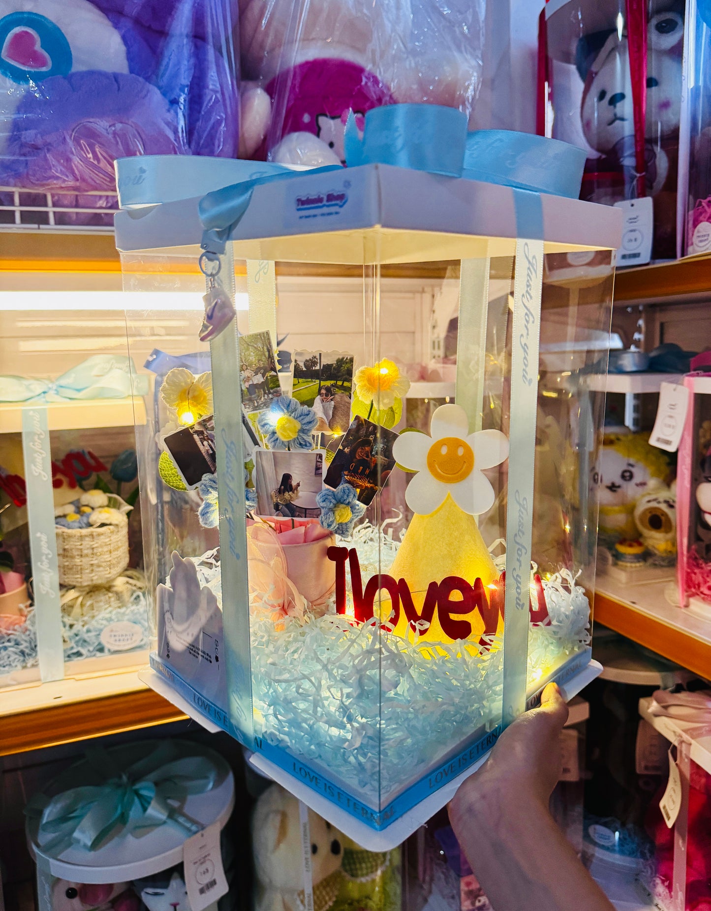 FWB | I love you flower photo gift set
