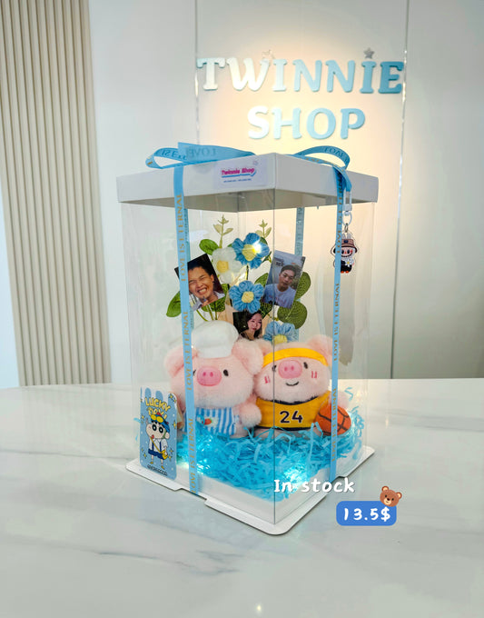 KCB | Piggy couple photo set