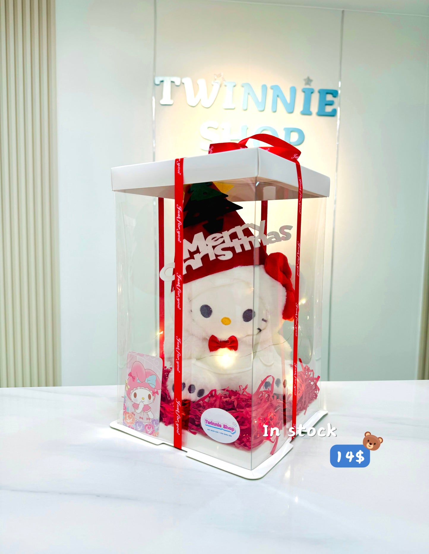 Xmas | White Kitty gift set