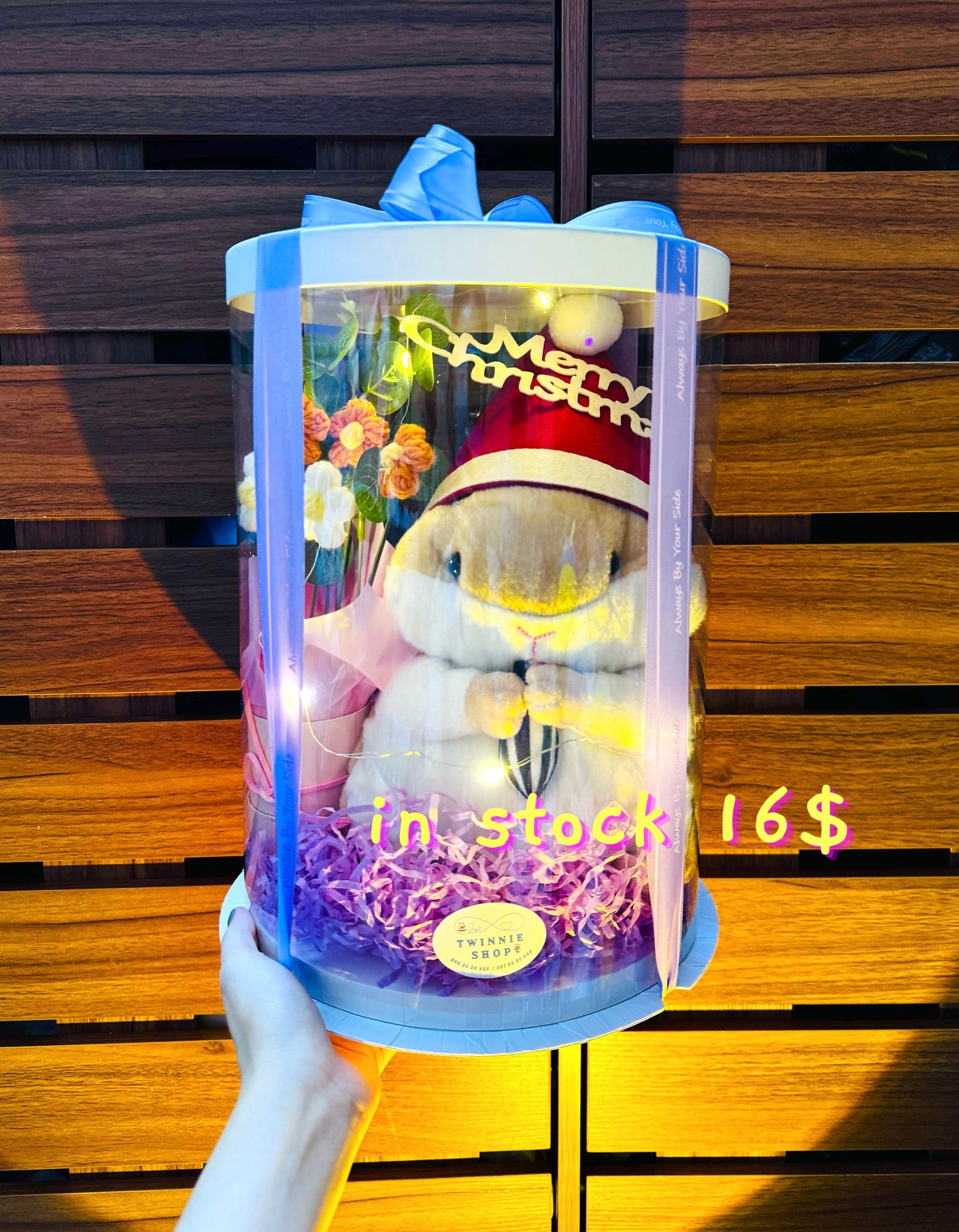 Xmas | Brown hamster gift set