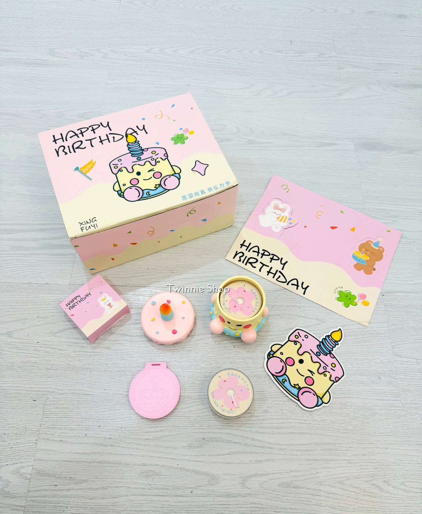 CD | Birthday candle gift set