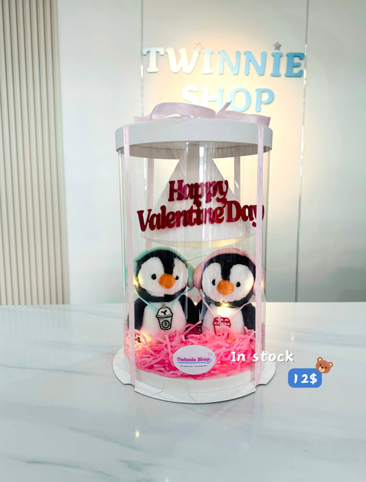 VLT | Penguin keychain couple set
