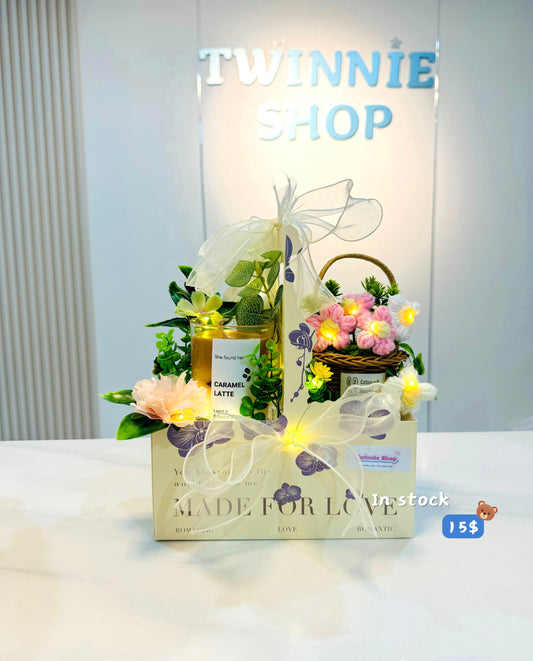 CD | Candle garden flower set
