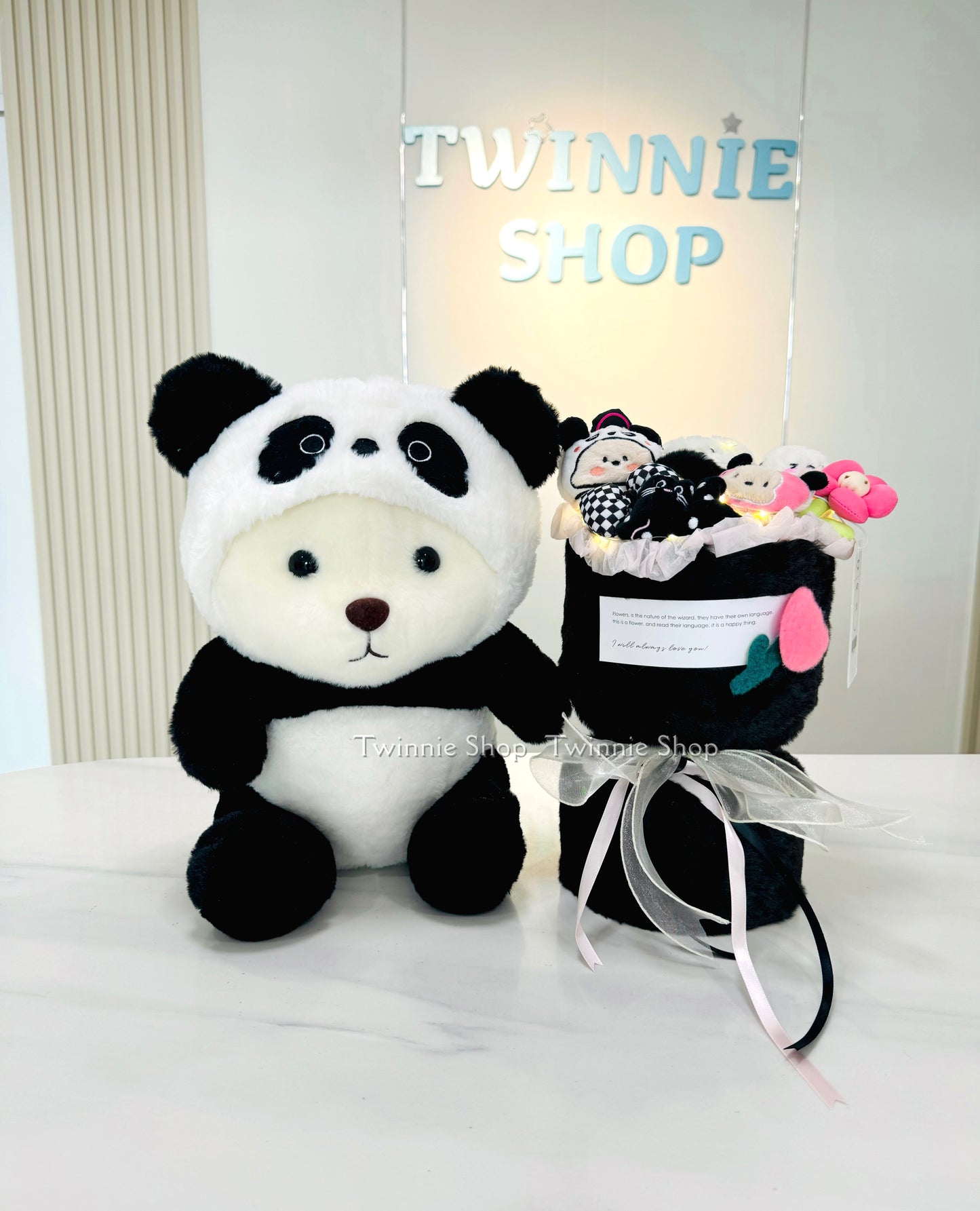 TDFW | Teddy bear flower set