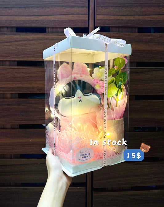 SRBFW | cat flower box