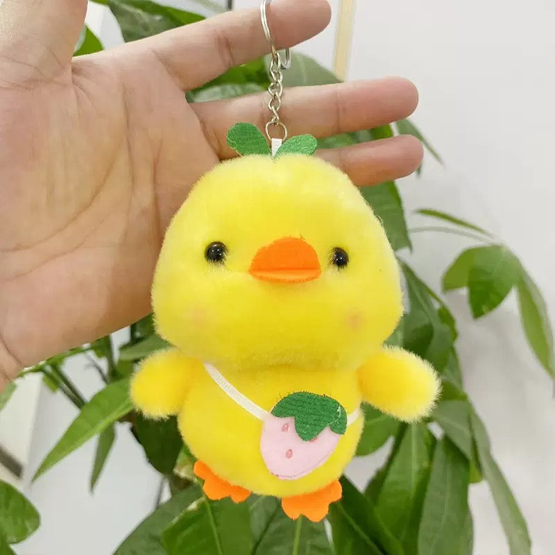 Mg | Strawberry duck keychain