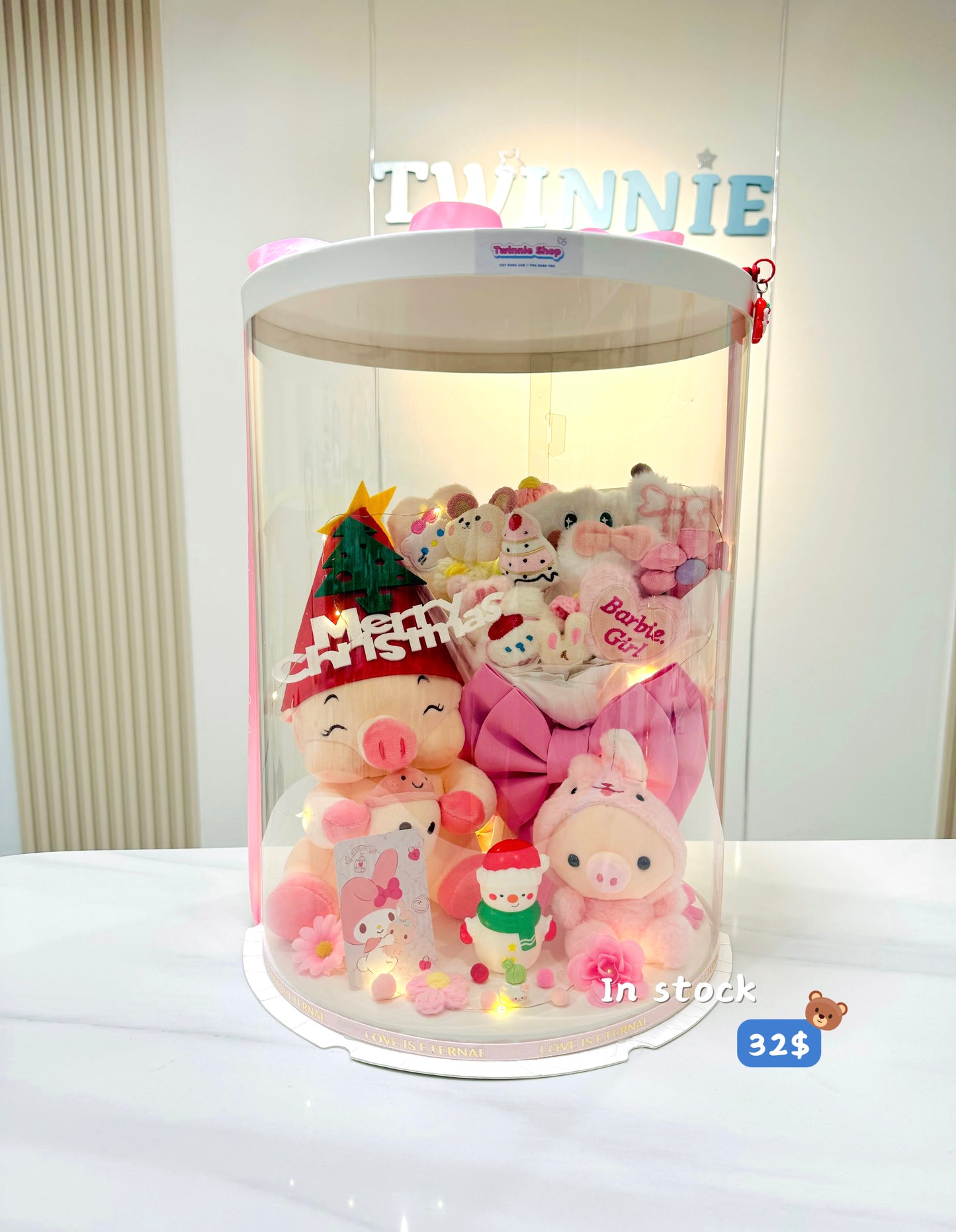 XMAS | Piggy flower Christmas set