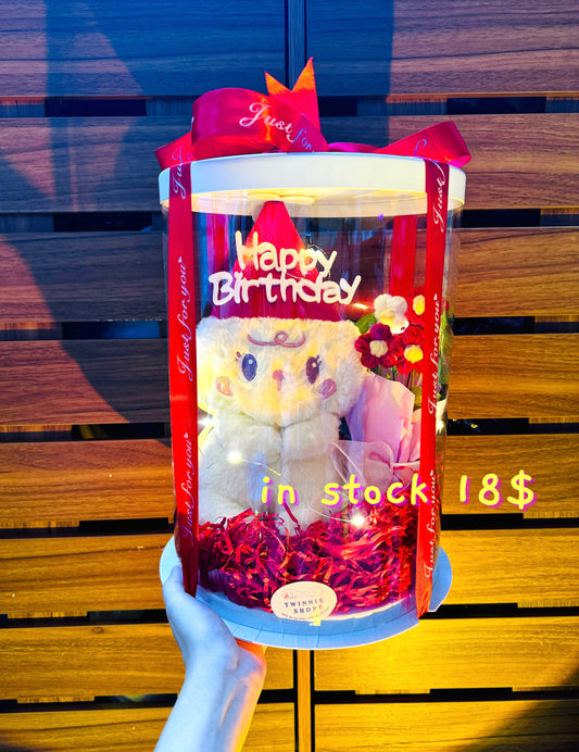 Rabbit birthday set