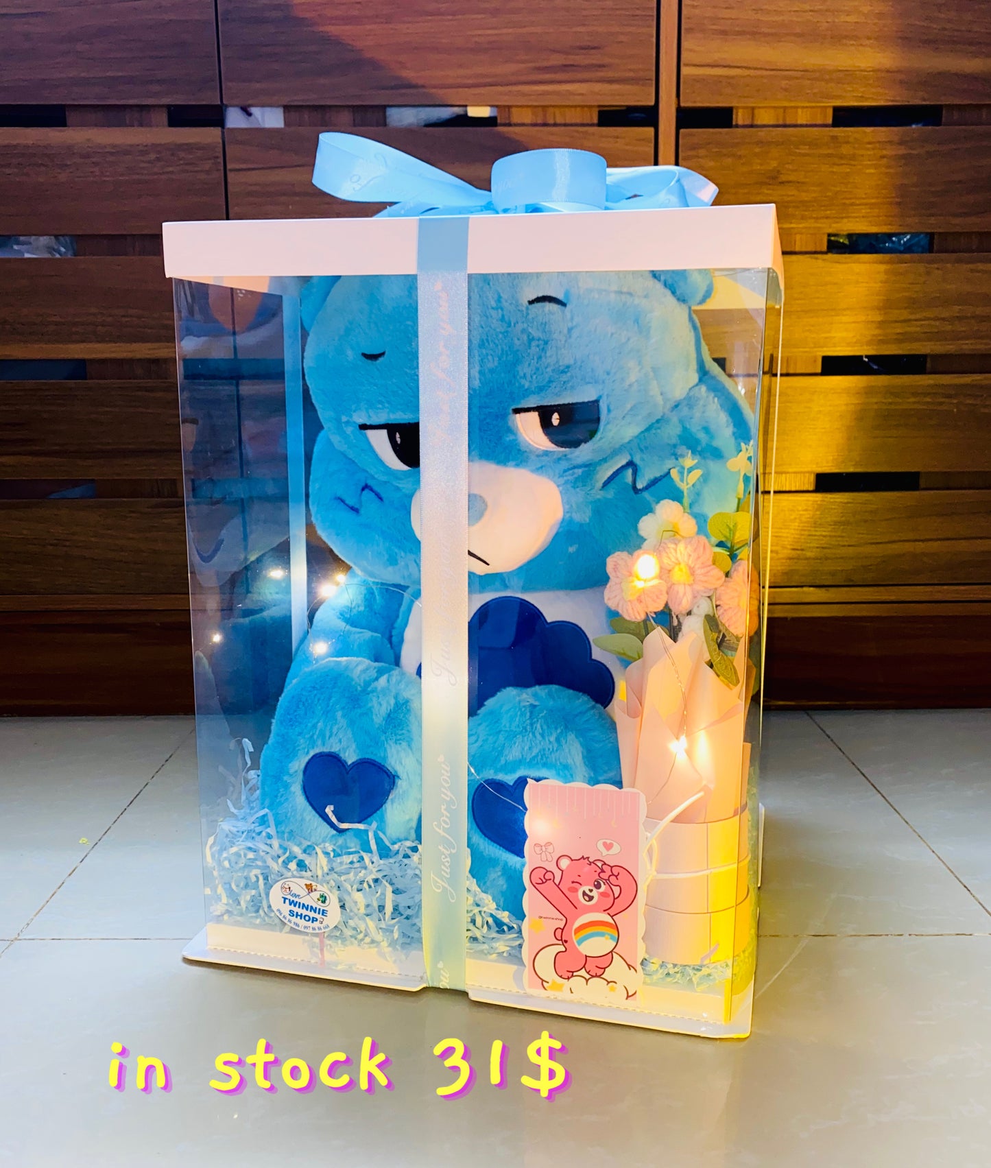 BBFW | Care bear 55cm flower box