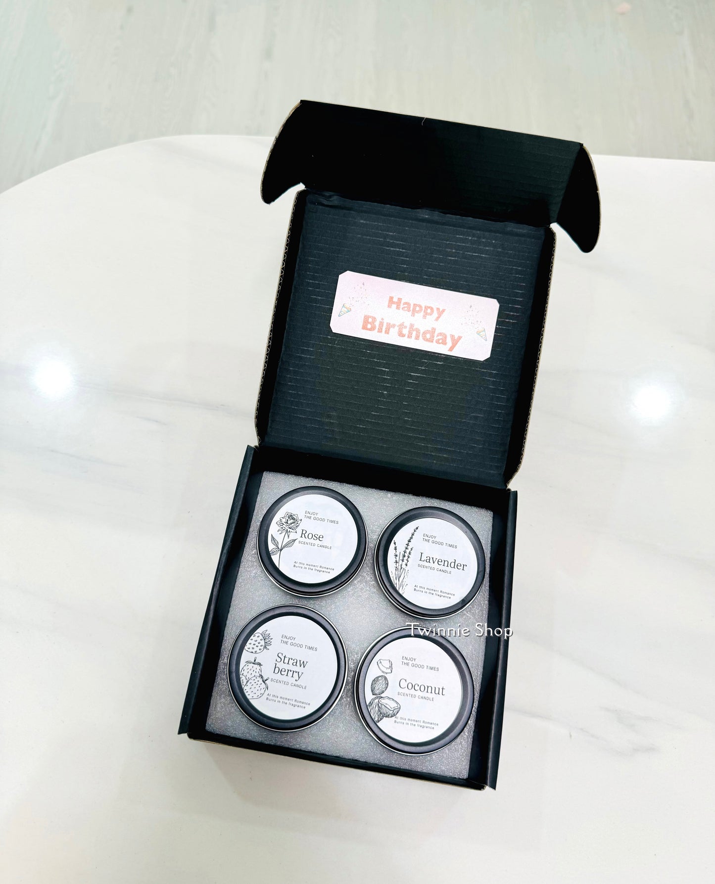 CD | Black candle mix scent gift