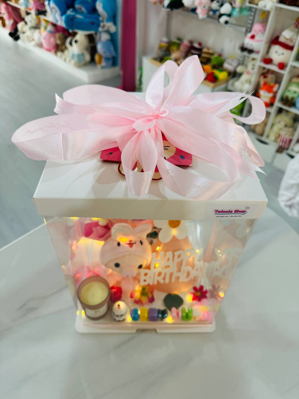 FWB | Piggy candle flower set