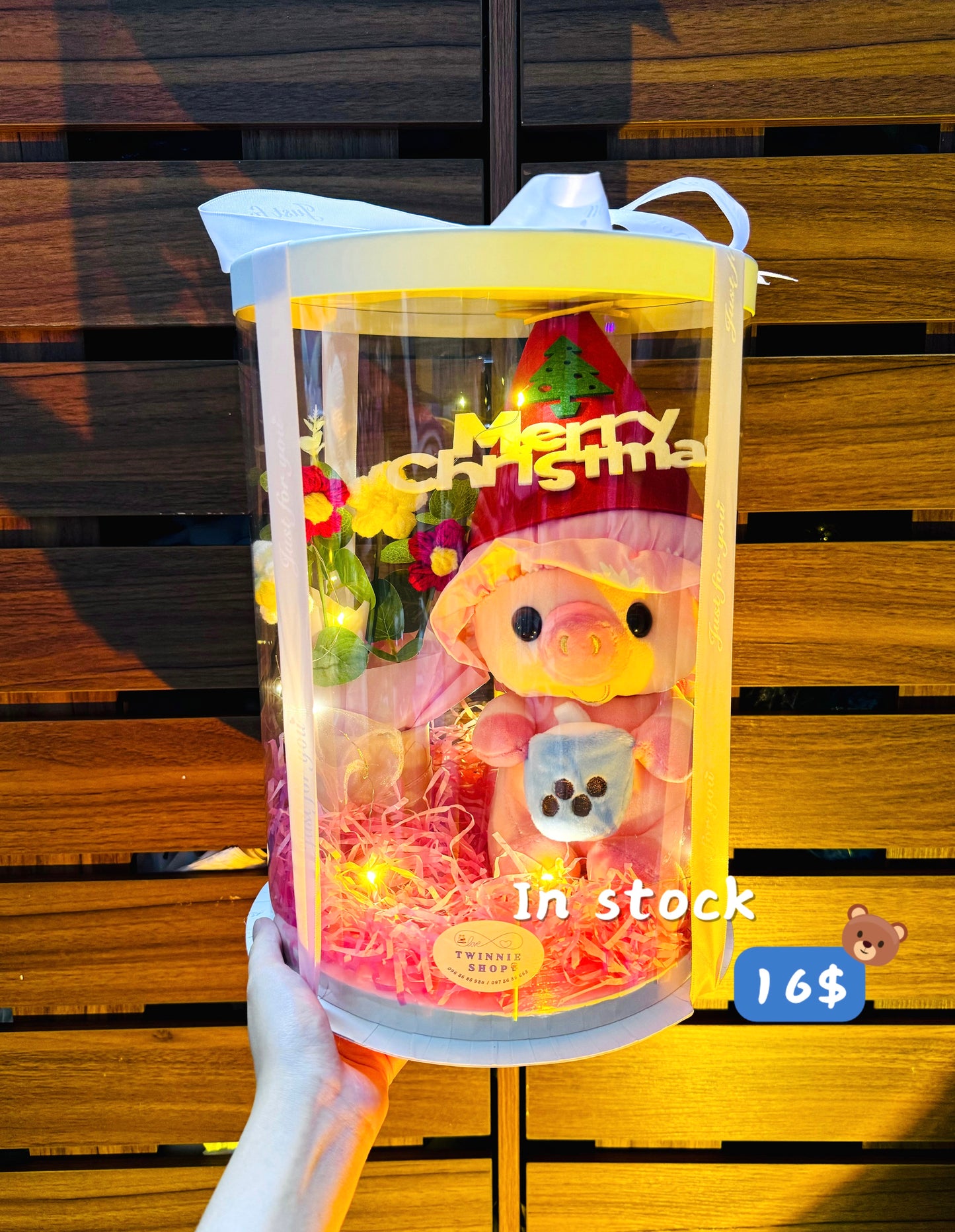 Xmas | Milk tea piggy set