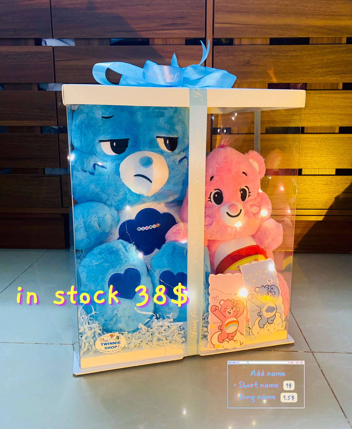 BB | Couple care bear big set