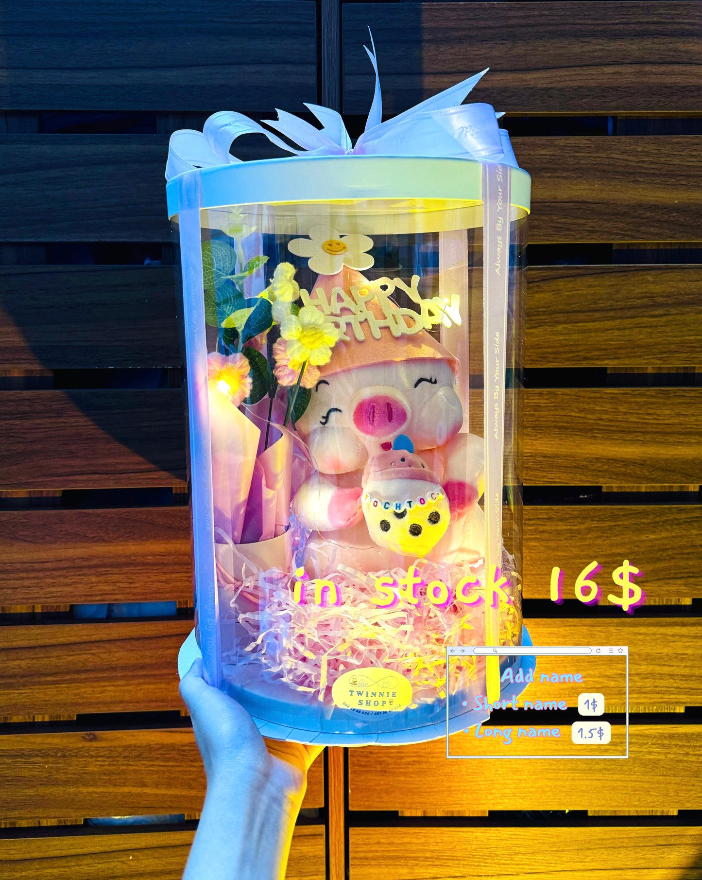 BD16 | milk queen pig birthday full box set