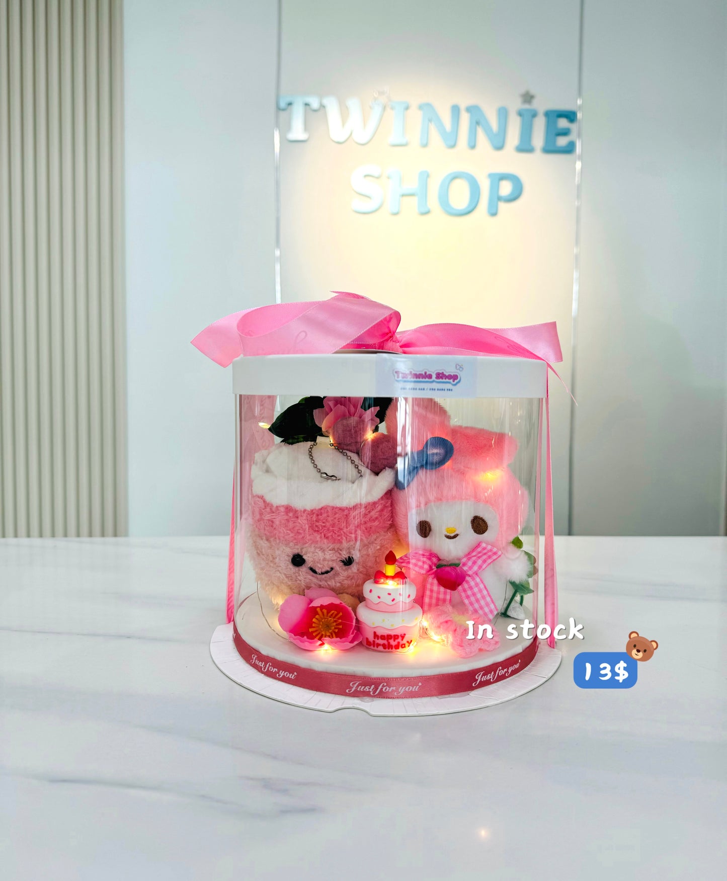 KCB | Pink couple birthday set