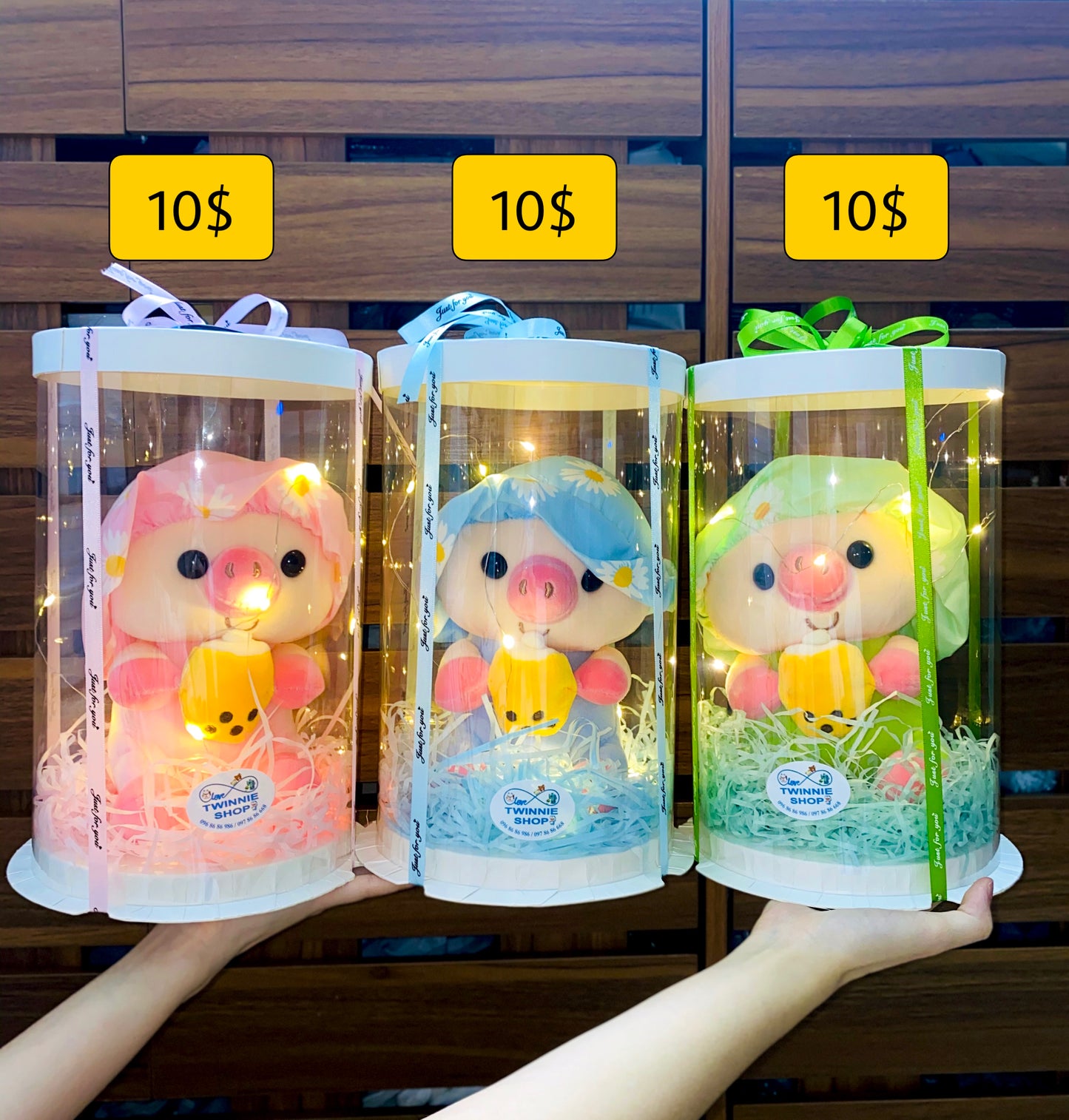 SRB10 | Milk tea pig gift box