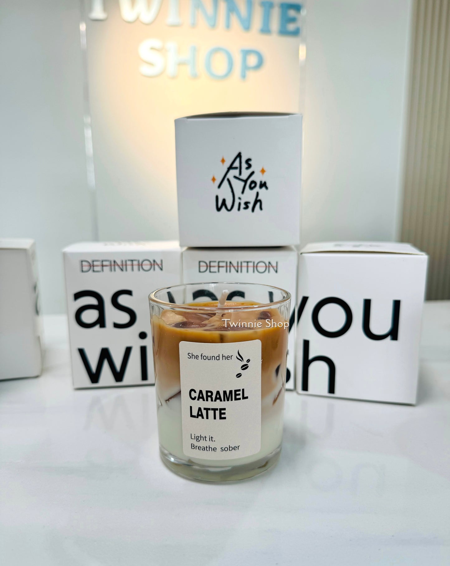 CD | Latte candle