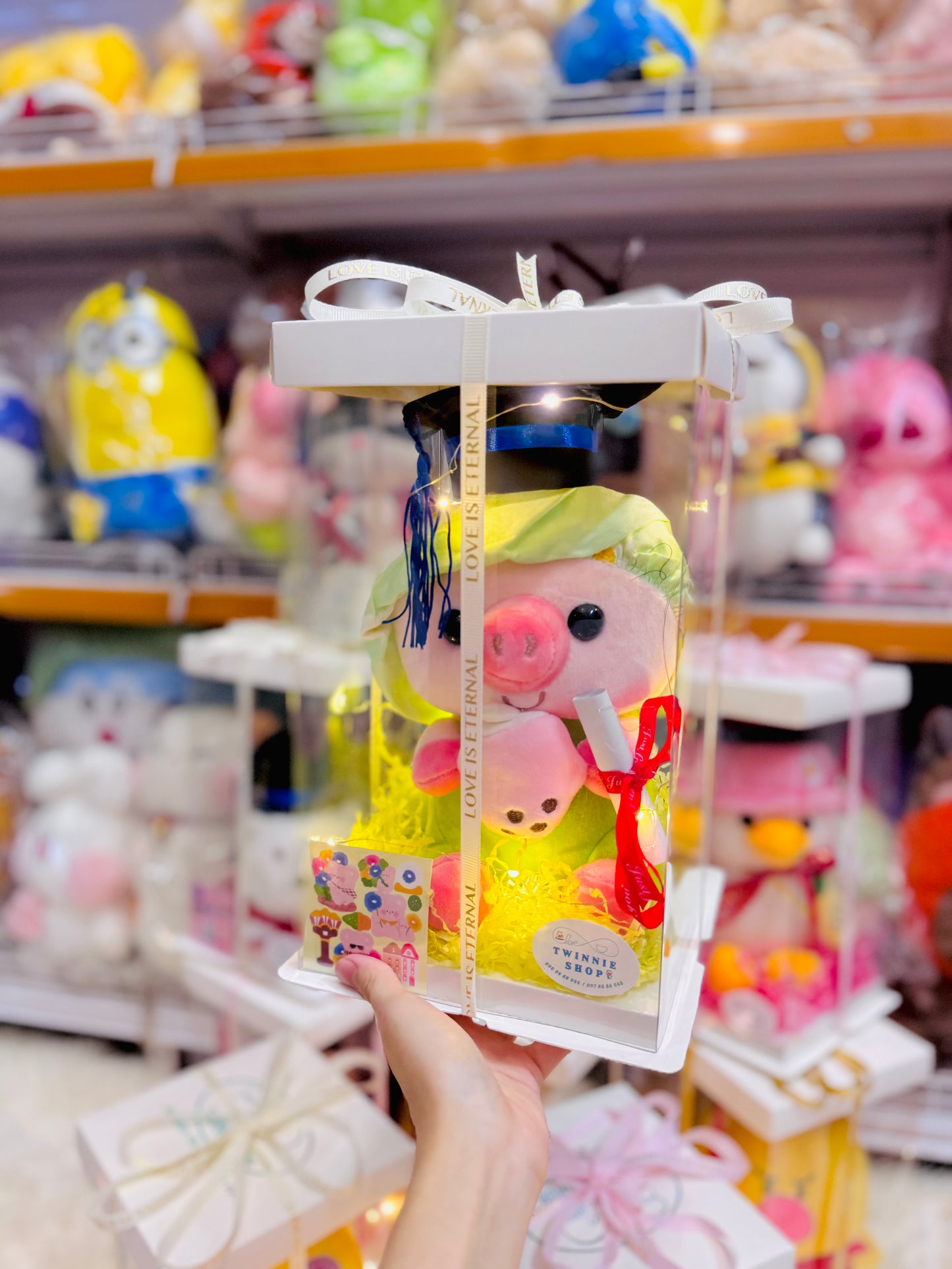 GRASRB | piggy graduate small box