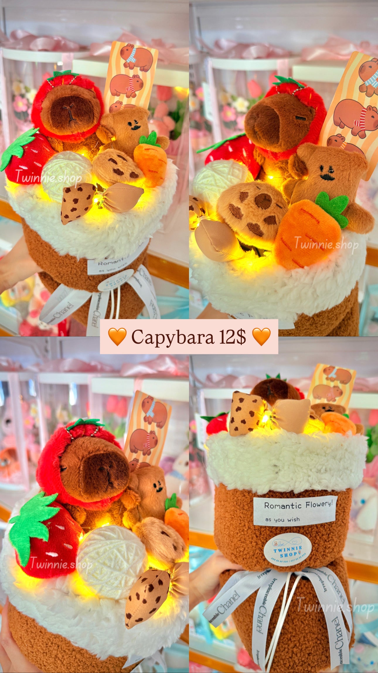 FWB | Capybara flower gift set