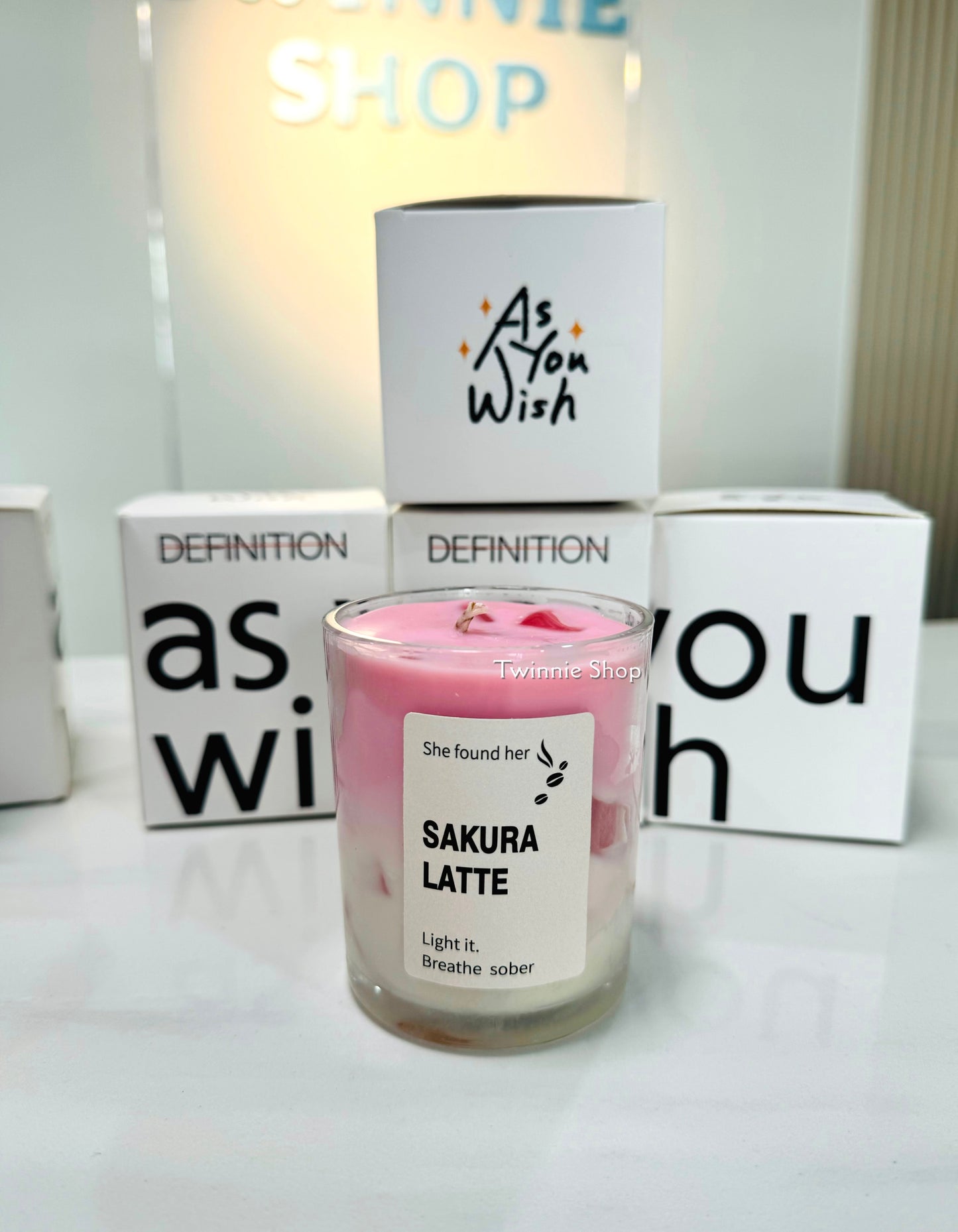 CD | Latte candle