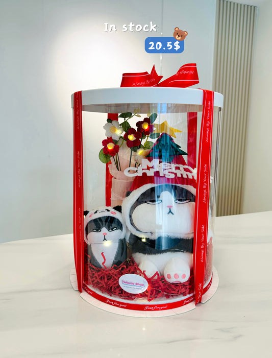 Xmas | Panda Cat Christmas set